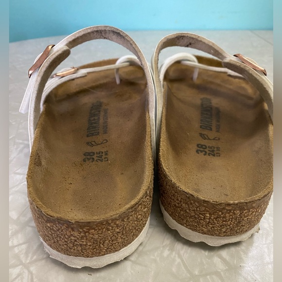 Birkenstock Mayari- White- Limited Edition White Sole - Picture 4 of 9